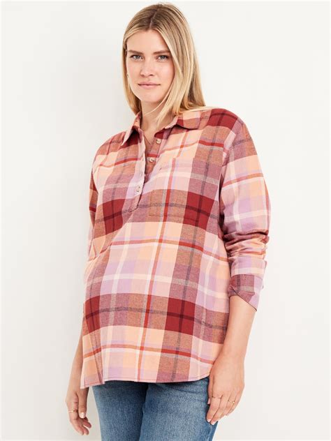 Oversized Flannel Shirts for Women | Old Navy
