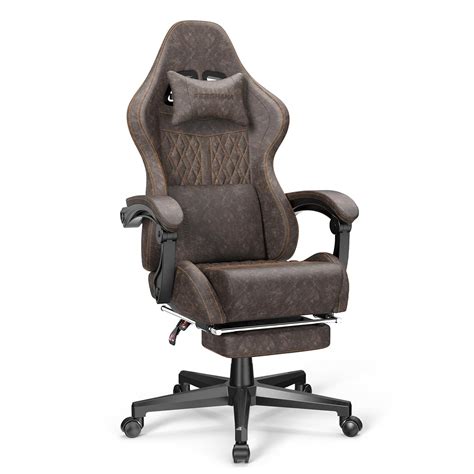 Ferghana Vintage Brown Gaming Chair : Amazon.in: Home & Kitchen