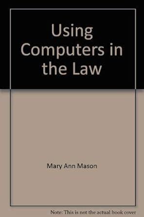 An introduction to using computers in the law : Amazon.in: Books