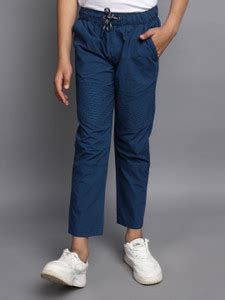 V-MART Regular Fit Boys Blue, Blue Trousers - Buy V-MART Regular Fit ...