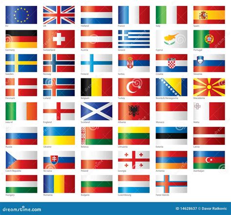 Europe Countries Flags 的图像结果