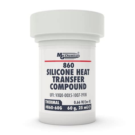 MG Chemicals Silicone Heat Transfer Compound, 60g Jar : Amazon.in ...