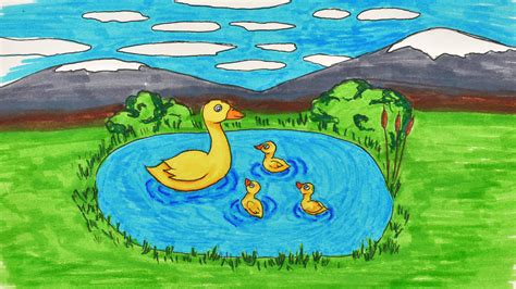 5 Ways to Draw Ducks - wikiHow