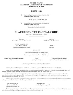 Fillable Online BLACKROCK TCP CAPITAL CORP. Fax Email Print - pdfFiller