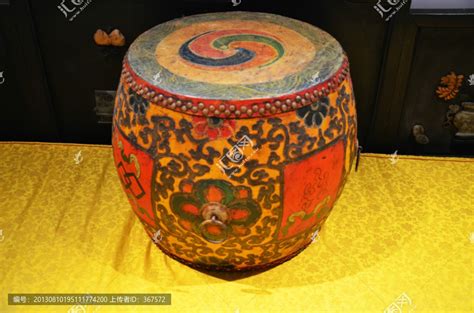 西藏人皮鼓,收藏爱好,文化艺术,摄影素材,汇图网www.huitu.com