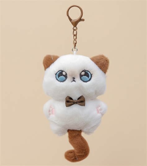 Miniso Siamese Plush Cat keychain (Bow) – Miniso Srinagar
