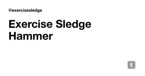 Exercise Sledge Hammer — Teletype