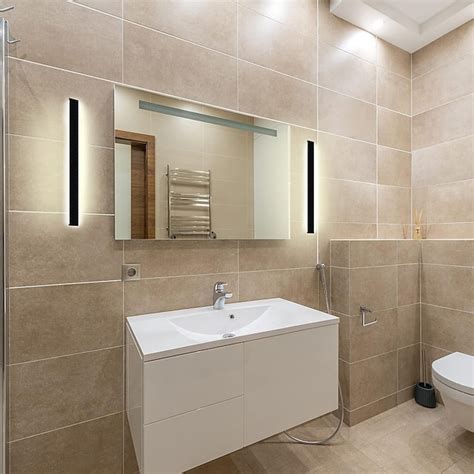 Luces de pared LED ultrafinas hacia arriba y hacia abajo Instalación ...