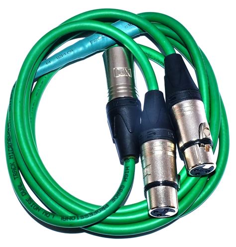 MA Two xlr Female to one xlr male 2 xlr female to 1 xlr male MX ...