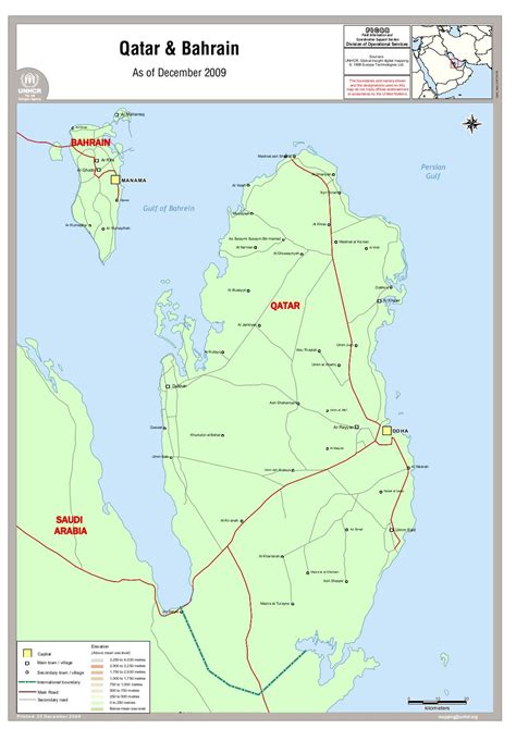 Qatar Map