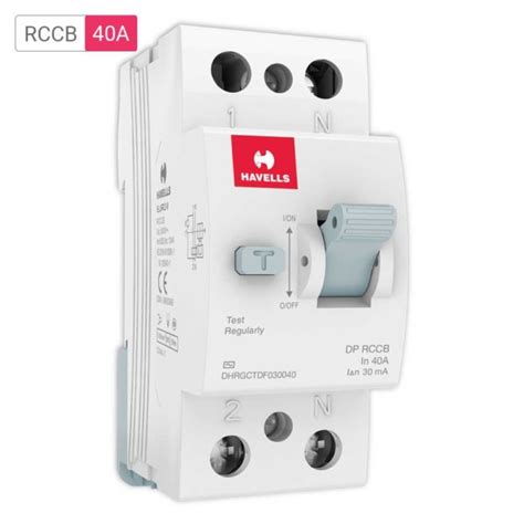 Havells RCCB AC Type DP 40A 30mA | mykit | Buy online | Buy Havells ...