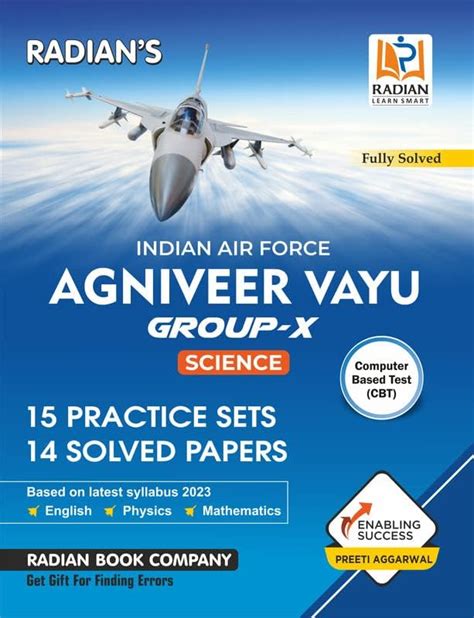 Agniveer Vayu - Airmen Indian Air Force Group-X Practice Set and ...