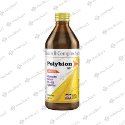 POLYBION SF SYRUP 400 ML, Price, Composition & Generic Alternatives ...