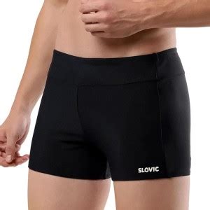 SLOVIC Solid Men Reversible Black Swim Shorts - Buy SLOVIC Solid Men ...
