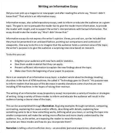 Informative Text Sample 的图像结果