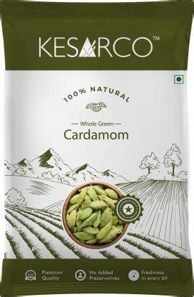 KESARCO Whole Green Cardamom, Elaichi, Kerala Origin Price in India ...