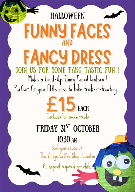 Funny Faces and Fancy Dress, The Village Coffee Shop, West End, Launton ...