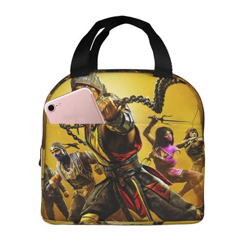 Mortal Kombat 11 Game Portable Lunch Bag Insulated Lunchbag Thermal ...