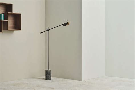 Leaves Floor Lamp - Sculptural LED Light with Terrazzo Base | Derlook