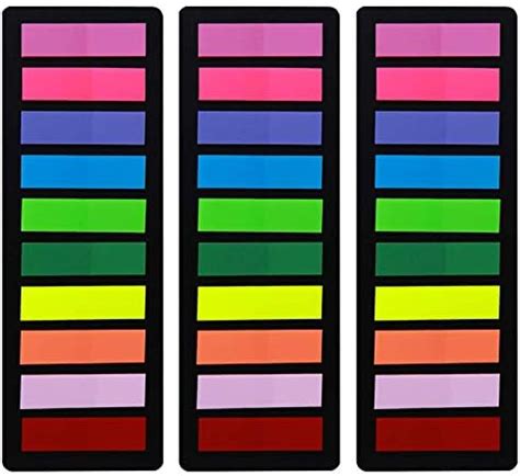 Page Markers Sticky Index Tabs, Arrow Flag Tabs Colored Sticky Notes ...