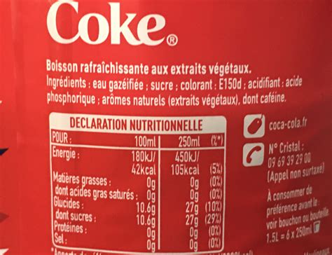 Coke Ingredients