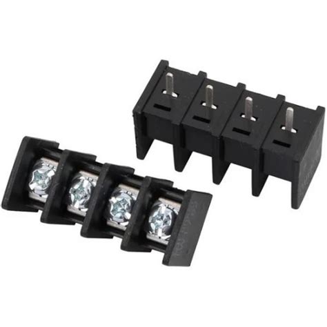 Buy 4 Pin Screw Terminal Block Connector - PCB Mount - 9.5mm Pitch ...