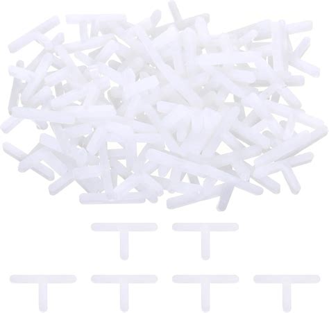 Cosmos 600 Pcs 1/8'' 3mm Tile Spacers for Spacing Ceramic Wall Floor ...