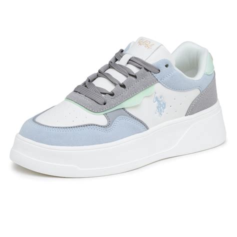 Women Aluna Colourblocked Lace Ups Sneakers
