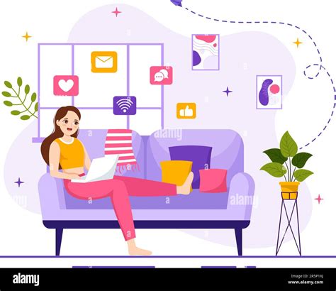 Cartoon People Using Internet an Computer 的图像结果