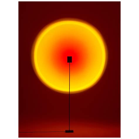 'Halo Sky' Sunset Red Floor Lamp/ Color Projector by Mandalaki Studio ...