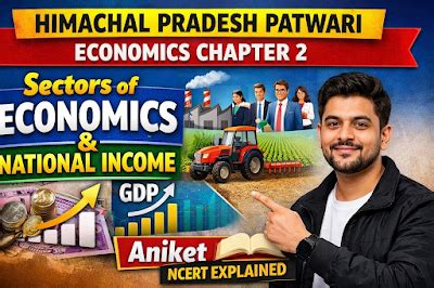 HP Patwari Economics – Class 2 Sector of economy & National Income ...