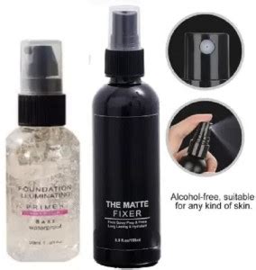 NADJA Matte Fixer combo with Primer Foundation Luxury Primer - 150 ml ...