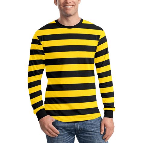 Black and yellow long sleeve shirt online