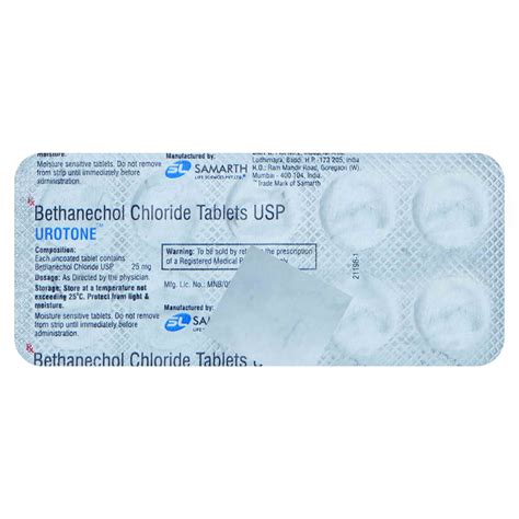 Urotone 25 Tablet | Uses, Side Effects, Price | Apollo Pharmacy