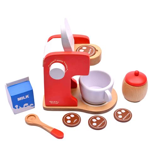 Wooden Coffee Maker Toy | Pretend Play Kitchen Toys – nestatoys
