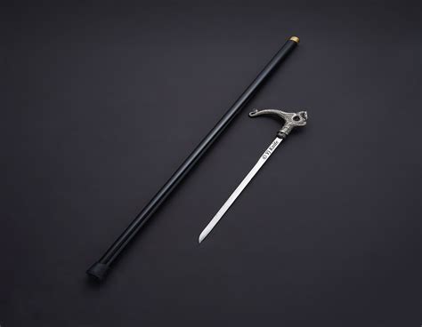 Handmade Damascus Steel Battle Ready Walking Cane Swords | Inspire Uplift