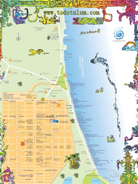 Dreams Tulum Map