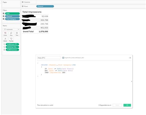 Image result for Tableau Calculated Field Guide Dates