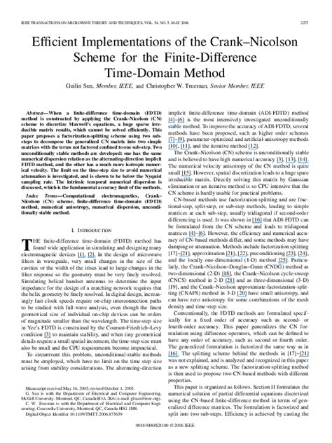 +Examples of Crank Nikolson Metho Implicit Method Using Finite Difference Method 的图像结果
