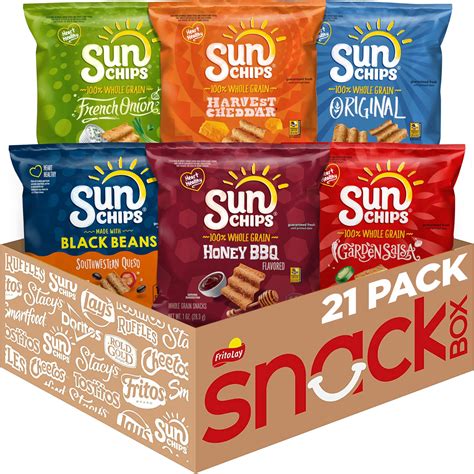 Amazon.com: SunChips Honey BBQ Whole Grain Snacks, 7 Oz