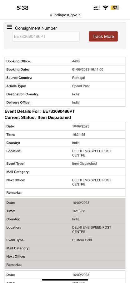 India Post Complaints & Reviews