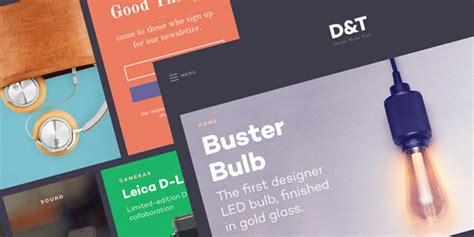 One page design, magazine template - DesignHooks