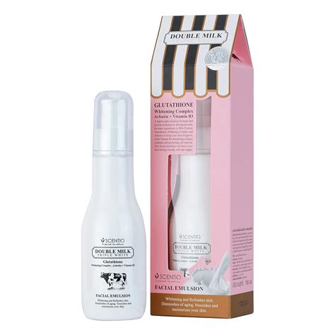 Scentio Double Milk Triple White Organic Facial Emulsion. Contains ...