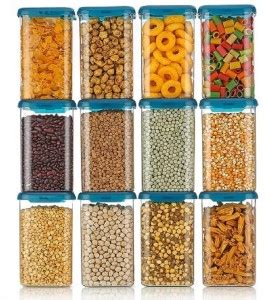 Alexa Plastic Grocery Container - 1100 ml Price in India - Buy Alexa ...