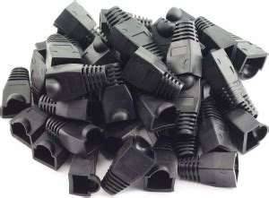 voltk Cat5E Cat6 Rj45 Plugs Ethernet Network Cable Strain Relief Socket ...