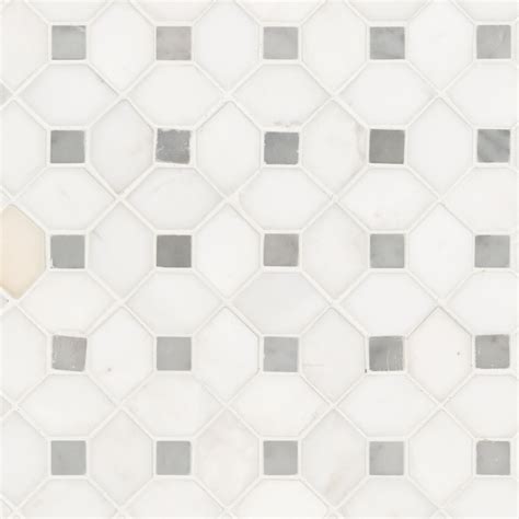 MSI Bianco Dolomite Dotty Polished Marble Mosaic India | Ubuy