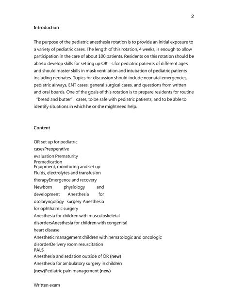 Pediatric Anesthesia 的图像结果