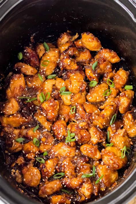 Crockpot Orange Chicken with Orange Marmalade