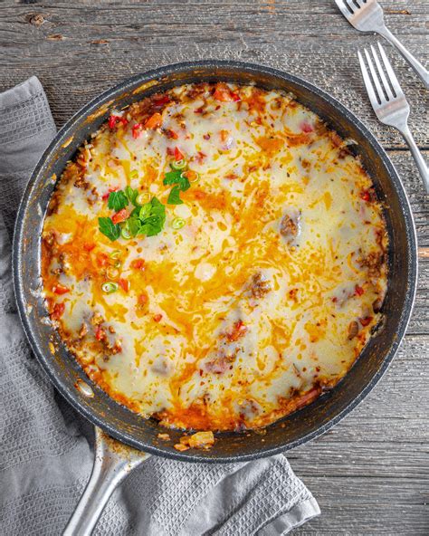 Ground beef stuffed pepper skillet – Artofit