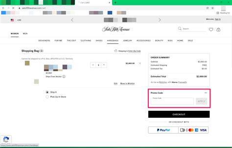 Saks Fifth Avenue Promo Codes, Coupons: $500 / 10% Off - 2026